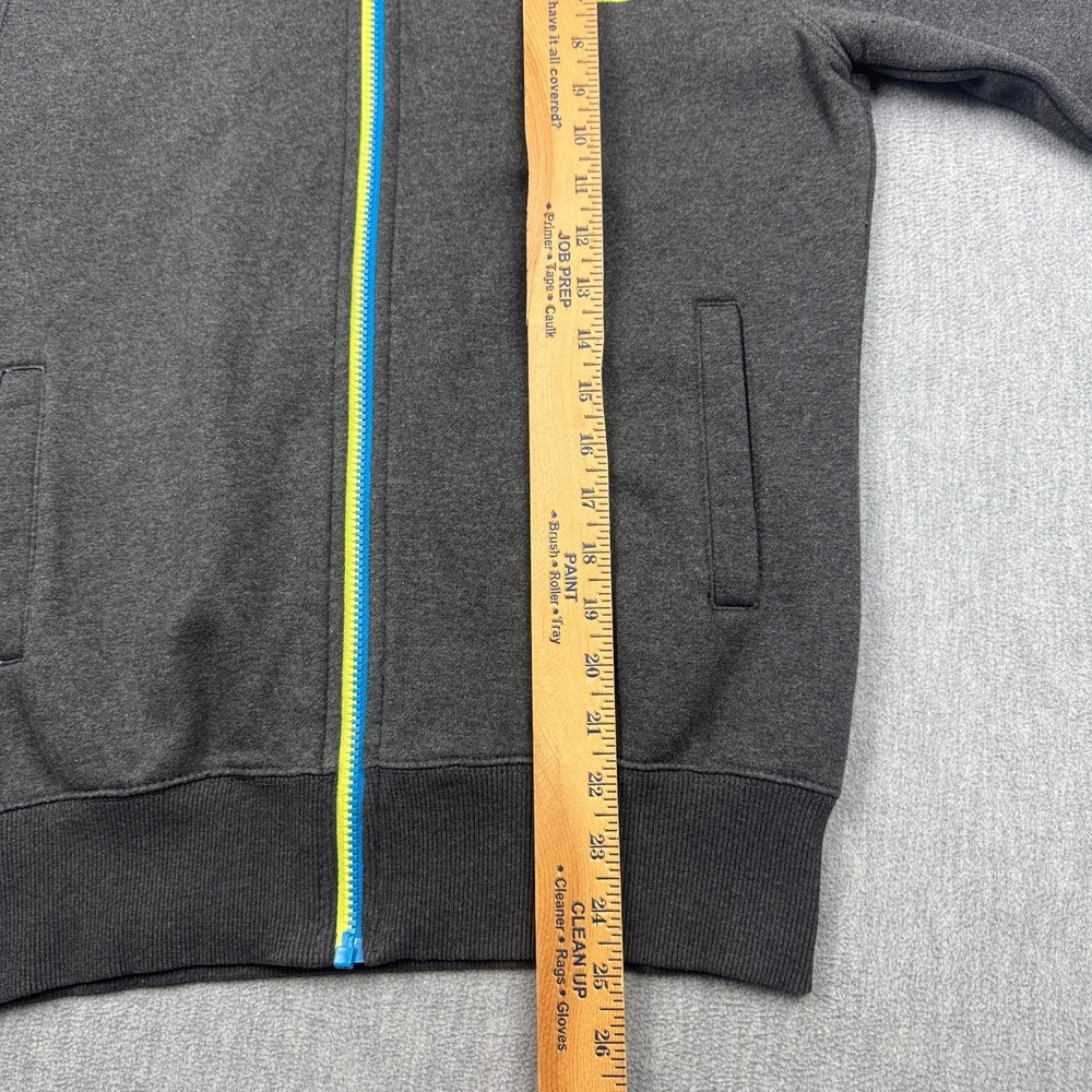 Hoka One One Hoodie Womens Medium Gray Pullover Sweatshirt Fleece Training Gym - Picture 6 of 12